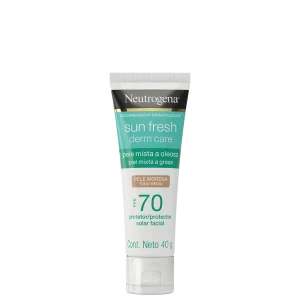 Sun Fresh Derm Care FPS 70 Pele Morena - Protetor Solar Facial 40g