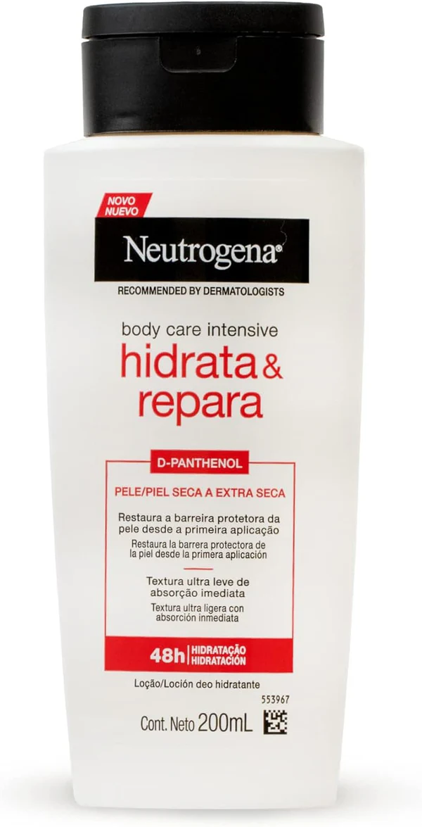 Hidratante Corporal Body Care Intensive Hidrata & Repara, 400ml