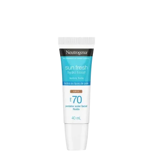 Sun Fresh Hydro Boost FPS70 Cor 3.0 - Protetor Solar Facial com Cor 40ml