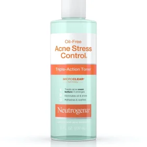 Tônico de ação tripla Oil-Free Acne Stress Control Triple-Action Toner 237ml